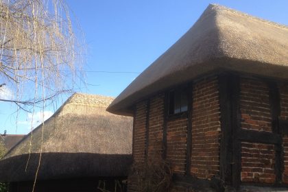 Grain Store Re-Thatch - Southfleet, Dartford