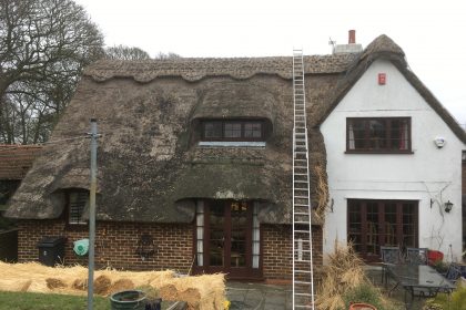 Complete Re-Thatch - Dover, Kent