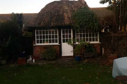 Long Straw Re-Coat - Before