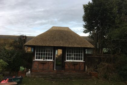 Long Straw Re-Coat - After