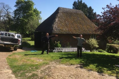 Thatched Garage Re-Coat - Canterbury, Kent